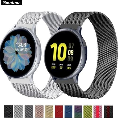 Band For Samsung Galaxy wacth Active 2 strap Gear S3 Frontier 20/22mm Magnetic bracelet Huawei GT/2/Pro Galaxy 3 45mm/42mm/46mm