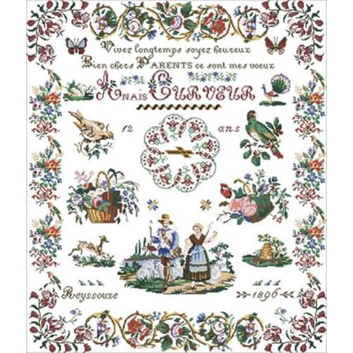 Bumper harvest patterns Counted Cross Stitch 11CT 14CT 18CT DIY Cross Stitch Kits Embroidery Needlework Sets home decor