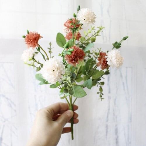 Wedding Decoration Artificial Flowers Vivid Lilac Flowers Artificial Silk Flower Bride Home Decor Wedding Decorations