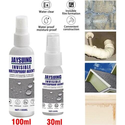 Super Strong Bonding Spray Anti-Leaking Adhesive Sealant Invisible Waterproof Agent Bathroom Tile Coating Glue Floor Wall Repair