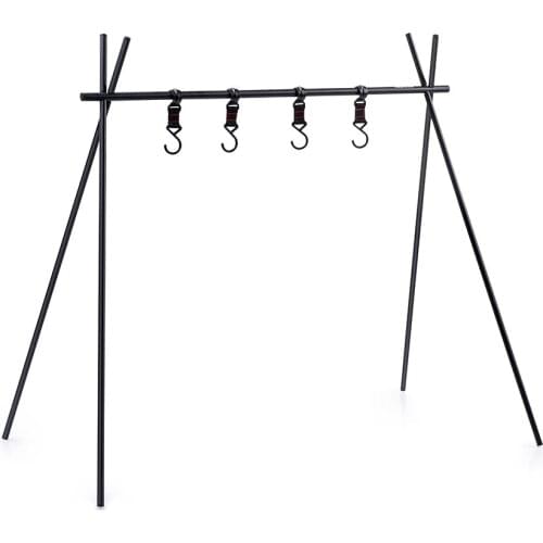 Outdoor Aluminum Alloy Hanging Rack for Cookware Camping Hiking Folding Portable Storage Triangular Rack NH19PJ082 Naturehik