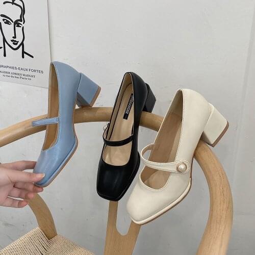 WJINYIZHUO Leather Pumps