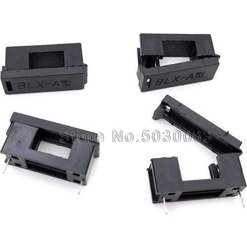 20pcs/lot BLX-A type 5*20mm with cover fuse seat fuse pipe Fuse holder 5x20 fuse seat