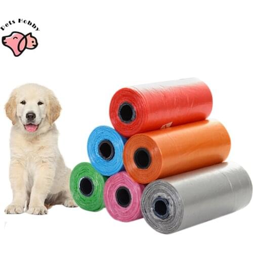 Pet Dog Poop Bags Biodegradable Eco Friendly Dog Waste Bags Puppy Cat Pooper Scooper Bag Garbage Bag Outdoor Clean Pets Supplies