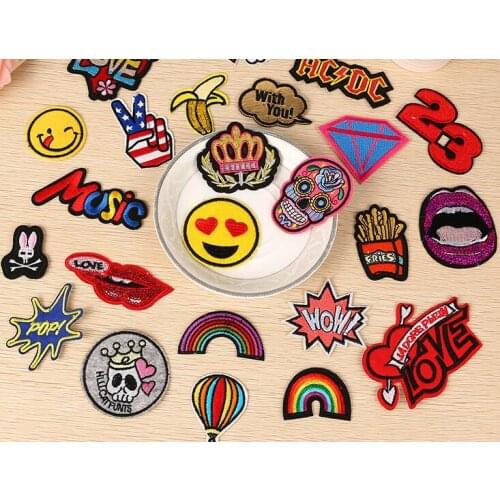 Boutique Computer Embroidery Cloth,DIY Fashion Decorative Pathes