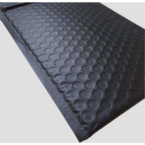 Black Postman Bag Fall Protection Bubble Plastic Envelope Bag Poly Buffer Bags PE Waterproof Shockproof Express Bubble Bag