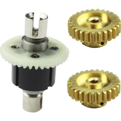 Metal 27T Motor Differential Gear Upgrade Parts for RC 1/18 Wltoys Car Toy A959 Children electric car