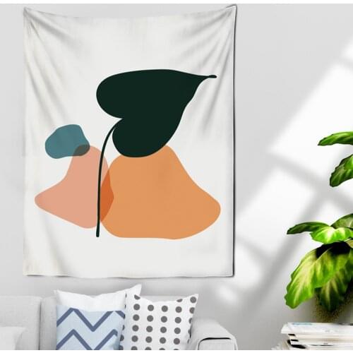 Fun Fervent Japanese Washable Fuji Mountain Background Cloth Creative Landscape Tapestry Modern Landscape Home Decoration