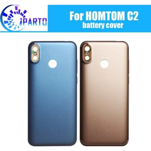 HOMTOM C2 Battery Cover Replacement 100% Original New Durable Back Case Mobile Phone Accessory for HOMTOM C2