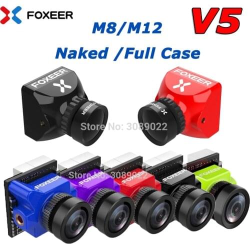Foxeer Predator Micro V5 Camera 16:9/4:3 PAL/NTSC switchable 1.7mm lens 4ms Latency Super WDR FPV Camera for FPV RC Drone