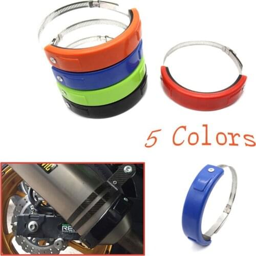 Motorcycle accessories Silencer/Exhaust Oval Exhaust Orange Protector (Can Cover) For BMW F800GS F700GS F650GS F800 R/GT/ST