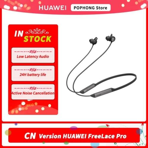 Global Version HUAWEI FreeLace Pro wireless Earphone 3 mic Design Active Noise Cancellation IP55 Fast Charge