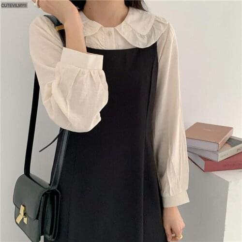 Autumn Girls Dress Women Cotton Long Sleeve Dresses Female Dress Vintage dress party Boho Robe Femme Vestido