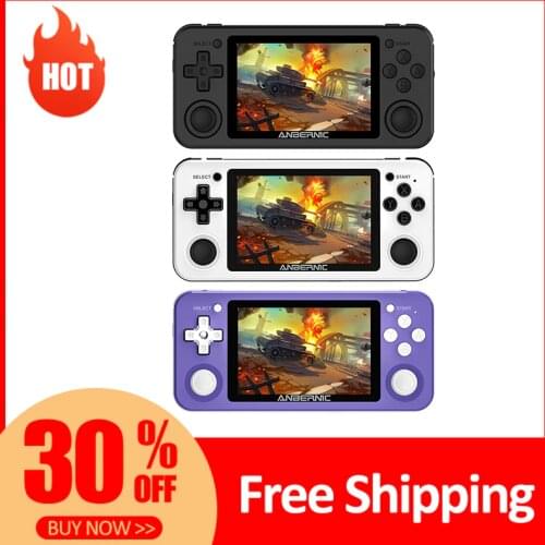 RG351P ANBERNIC Portable Retro Game Console Open Source System Vibration Handheld 3.5 inch IPS 2500 Video Games Player Boy Gift