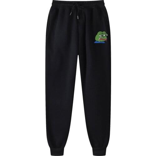 Men Little frog Print sweatpants Joggers Casual Pants Fitness Men Women Sportswear Tracksuit Sweatpants Trousers Track Pants