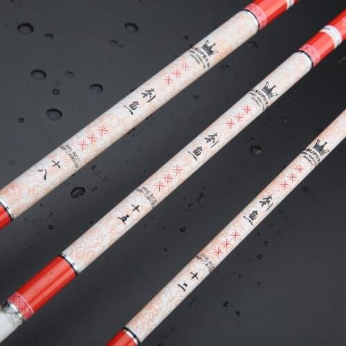 Fishing Rod Carbon Reverse Wire 2.7 3.9-5.4 Meters Super Light Super Hard Super Fine Fishing Rod Crucian Rod Long Section Rod
