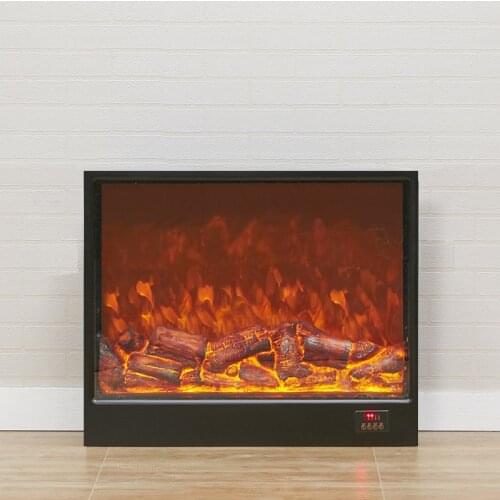 Electric Fireplace insert Firebox Chimney burner LED optical artificial emulational flame fire decoration