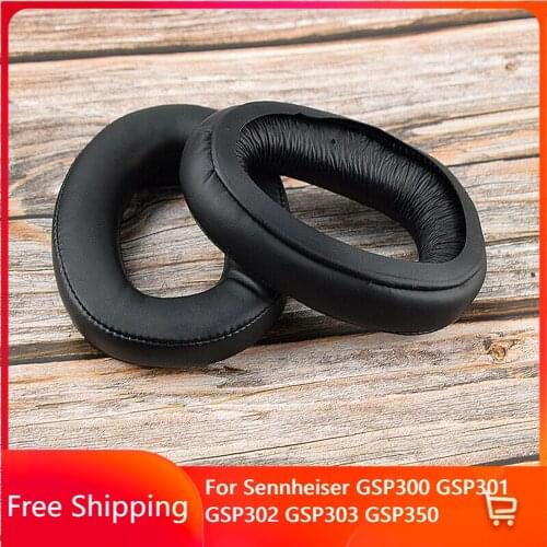 Replacement Earpads Cushions for Sennheiser GSP 350 300 301 302 303 GSP300 Ear Pads Earmuff Cover Cushion Memory Foam Ear Cups