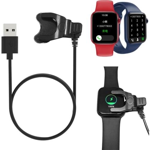 Smartwatch Dock Charger Adapter USB Charging Cable Clip Power Charge Cord for MAFAM HW22 Sport Smart Watch Accessories
