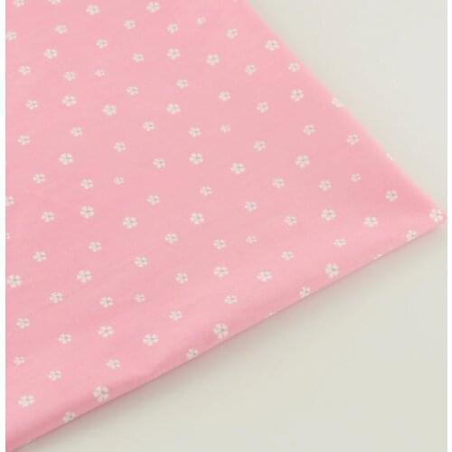100% Cotton Fabric Twill Pink Flower Designs Tilda Fabrics Bedding Scrapbooking Decoration Home Textile Quilting Patchwork