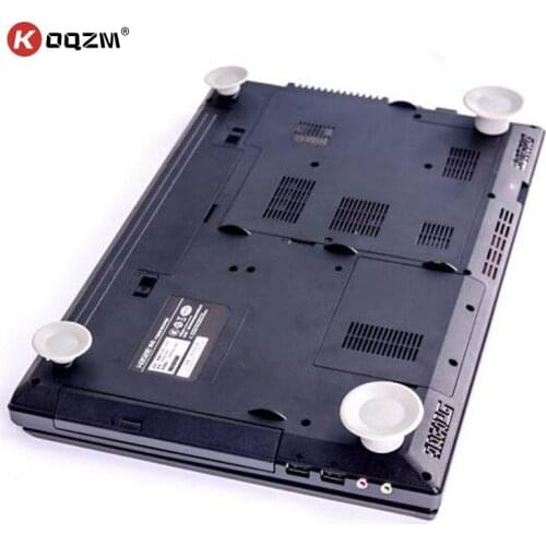 2Pcs Convenient Mini Big Skidproof Pad Cooler Stand + 2Pcs Small Notebook Laptop Cooling Pads
