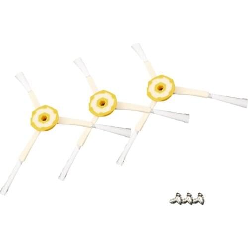3pcs Vacuum Cleaning Robot Replacement Brush For iRobot Roomba 500/600/700 Series Practical Vacuum Cleaner Accessories