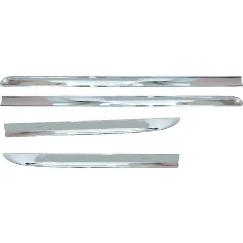 3D design For Toyota Prius XW20 XW30 2003-2015ABS Chrome Body Side Moulding Cover Trim Kit Styling Accessories 4pcs