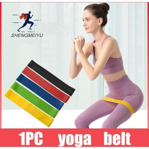 Resistance Bands with 5 Different Resistance Levels Yoga Bands Home Gym Exercise Fitness Equipment Pilates Training Band 5-Color