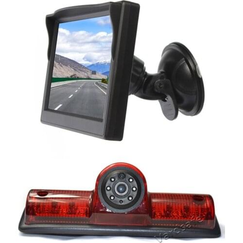 Vardsafe VS503S Reversing Camera & Suction Cup Rear View Monitor for Nissan NV 1500 2500 3500 Van (2012-2021) (2006-2013)