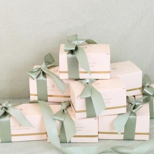 Guests Souvenirs Dragee Box For Party Baby Shower chocolate Gifts Box Packaging For Business Wedding Favors Boite de bonbons