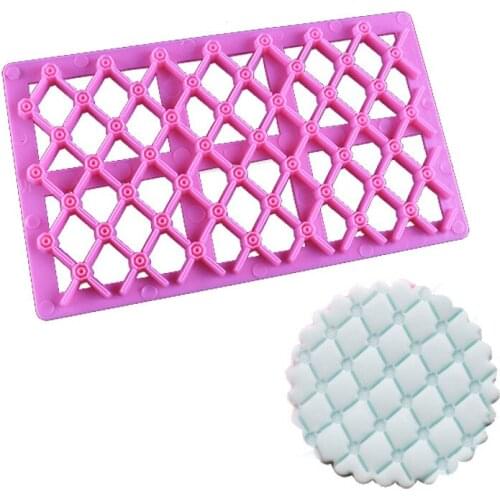 Round Sun Pattern Fondant Silicone Molds Biscuits Printing Pad Texture Template Cake Decorating Kitchen Cookie Mould Baking Tool