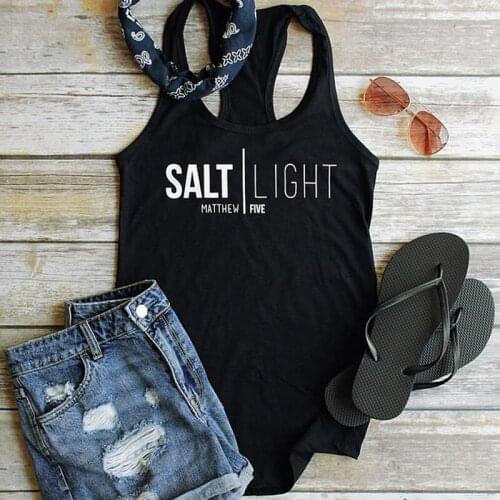 Vest Salt Light Matthew Five Tank Tops Casual Summber Graphic Black Lady Yoga Tee Shirt Sexy Womens Racerback Gym Workout Tanks