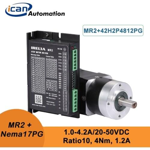 ICAN Micro Gear Box 4Nm Ratio 10 Stepper Motor