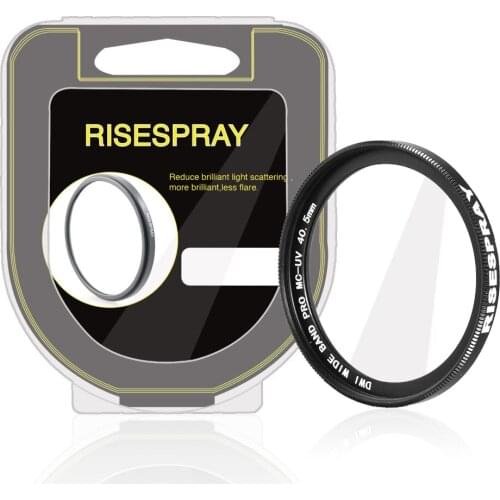 New arrive RISESPRAY 40.5mm MC UV Ultra-Violet Lens Filter Protector for canon nikon sony pentax camera lens