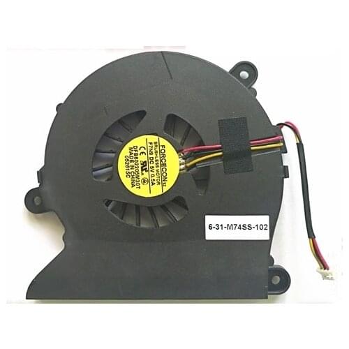 SSEA New CPU Cooling Cooler Fan for Clevo M760 M760S M762 M764SU M765 Free Shipping