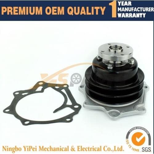 New Water Pump For DAEWOO BD30 Isuzu Hitachi EX60 EX70 Excavator