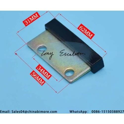 Elevator landing hanger door slider shoe for lg sigma otis elevator parts