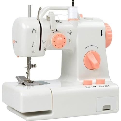 Portable Electric Sewing Machine Double Speed Control Household Tailor Tools