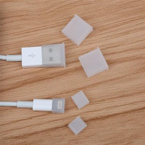 10 Pieces Mobile Phone Charging Cable Port Dust Plug Case Cover Android Phone Micro Usb Cable Dustproof Prevent Rust