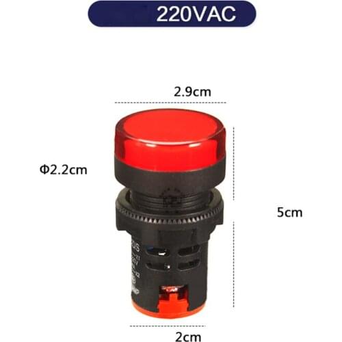 Switch Box Indicator Red Green Signal Light Diesel Generator Repair 30 40 50kw Chinese generator parts