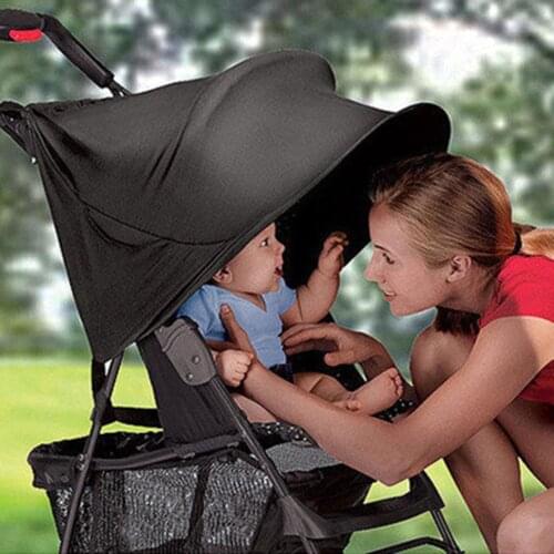 Baby Stroller Sun Shading Cover Ultraviolet-Proof Waterproof Sun Visor for Universal Stroller Accessories Summer