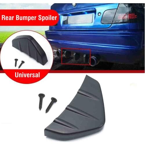 EPMAN Universal Modified Rear Bumper By Bumper Chassis Decorative Small Surrounded Cast Shark Diffuser Spoiler EPZLBH125