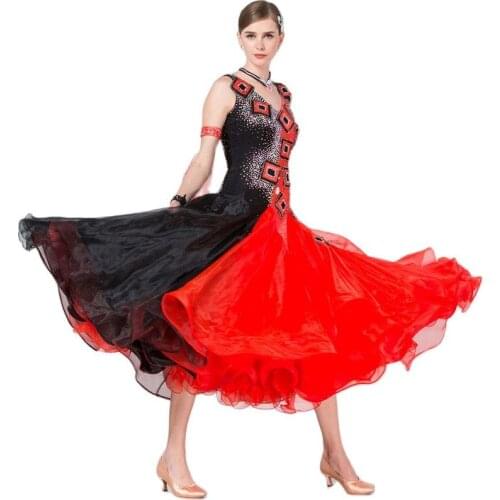 B-1723 High-end ballroom dance dresses competition women