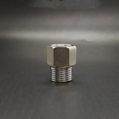 1/2" 3/4" 1" BSP Female To Male Thread Stainless Steel Pipe Fitting Equal Reducing Coupler Connector