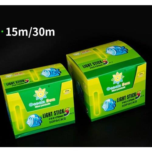 250pcs/50packs Chemical Luminous Glow light Stick Night Fishing Float sticks Lights in Green Color fishing accessories B267