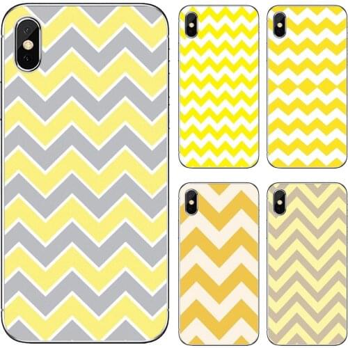 Yellow-Zigzags-streak-Sweet-Life Case For LG G5 G6 G7 Q6 Q7 Q8 Q9 V10 V20 V30 X Power 2 3 Spirit G2 G3 G4 Mini