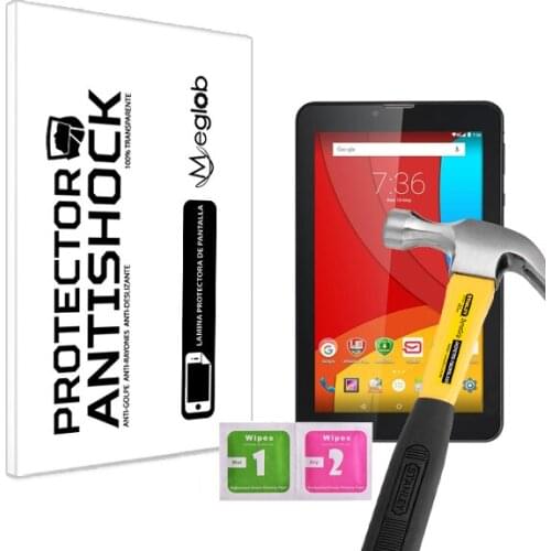 Screen protector Anti-Shock Anti-scratch Anti-Shatter compatible with Tablet Prestigio MultiPad Wize 3407