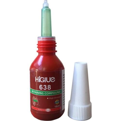 Bearing Fit Retainer Glue Sealant Adhesive 638 Cylindrical Holding 10ml*10pcs