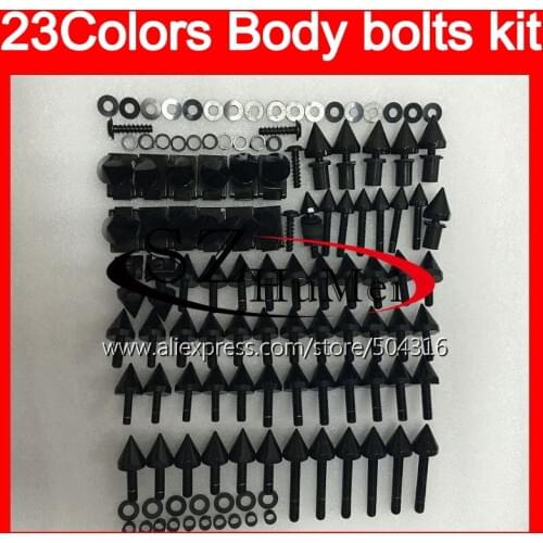 Fairing bolts full screw kit For KAWASAKI NINJA 650R ER-6F 09 10 11 ER 6F 09-11 ER6F 2009 2010 2011 Windscreen bolt screws Nuts