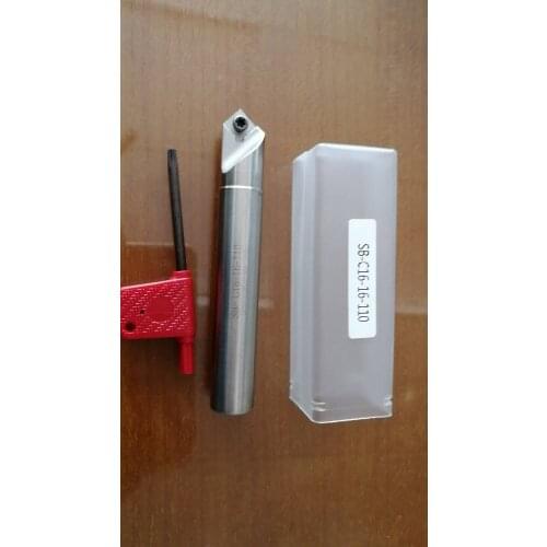 New 1pcs 16mm 45 degree SB C16-16-110 chamfering cutter for SPMW090304 inserts ,chamfer End mill cutter